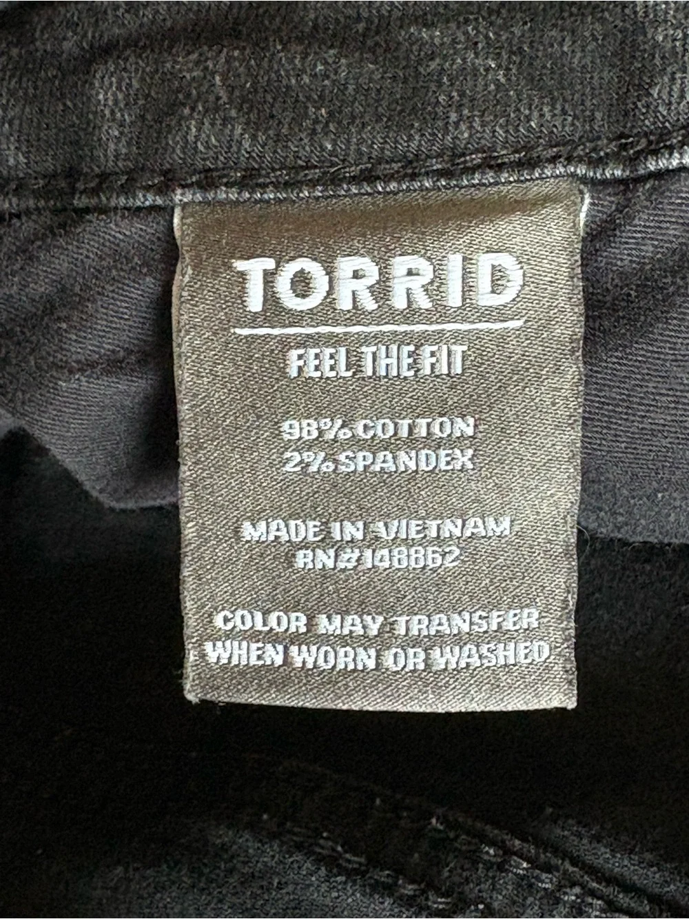 Torrid Black High Rise Button Fly Denim Shorts Cut-Off Raw Hem Plus Size 20